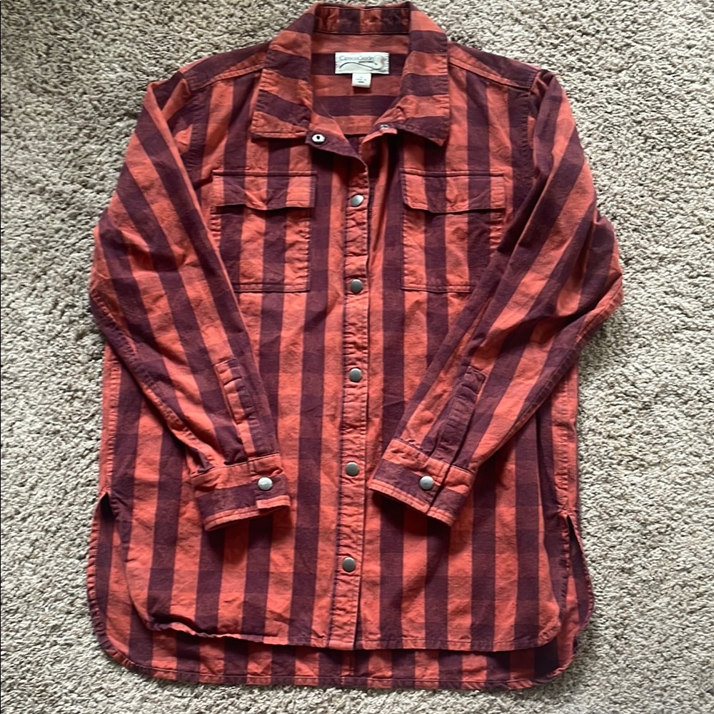 Canyon Guide Red and Black Plaid Shirt
046